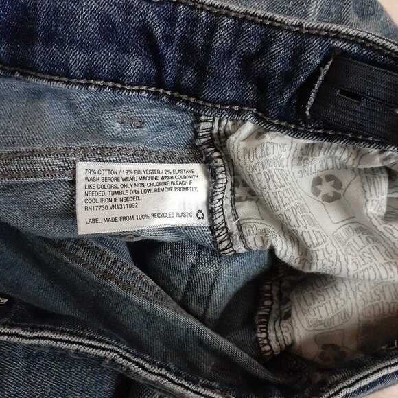 Cat & Jack Girl's Size 10 Medium Wash Ultimate Stretch Skinny Jeans - Picture 6 of 11